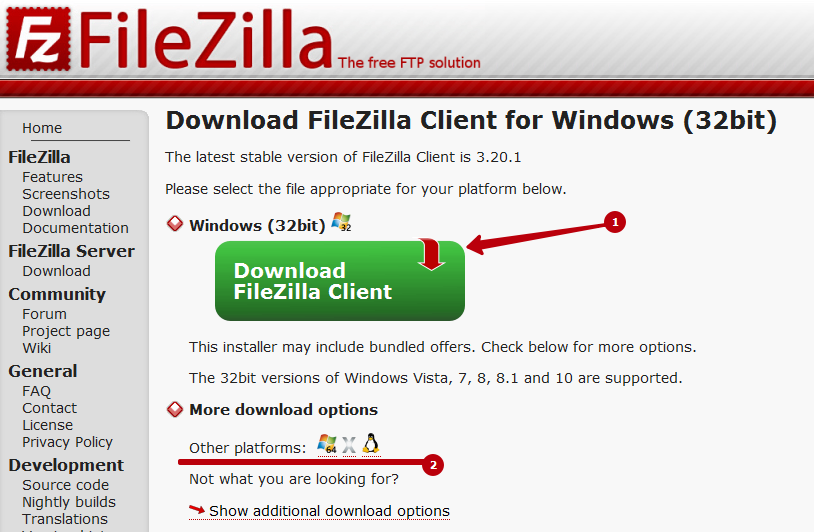 FileZilla - лучший бесплатный FTP-клиент.