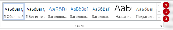 Microsoft Word: вкладка Главная